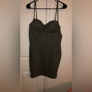 Cute mini Green Party or date night dress